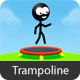 Trampoline Stickman