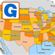 Map of the US (Gynzy)